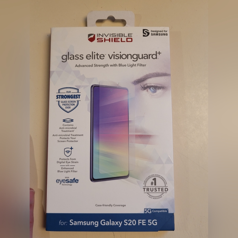 Glass Elite VisionGuard+ for Samsung Galaxy S20 FE 5G Screen Protector